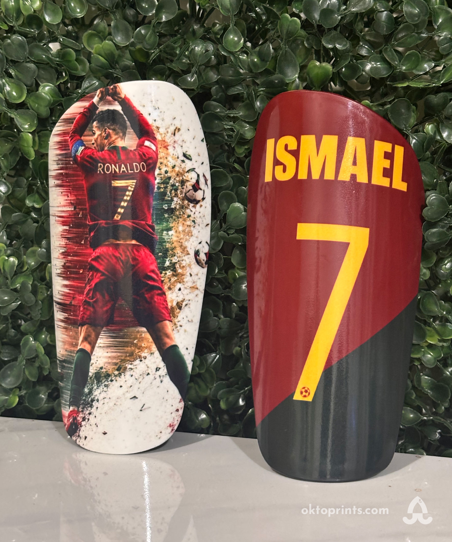 Espinilleras personalizadas